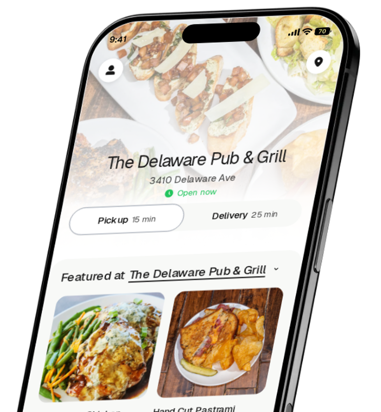 The Delaware Pub & Grill app preview