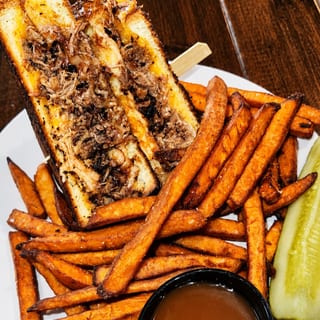 Pulled Pork Grilled Cheese