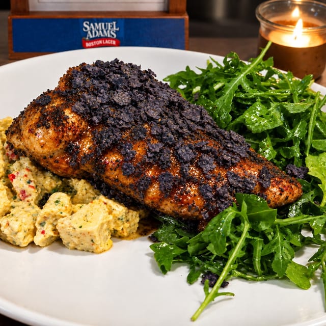 Blue Corn Chicken.